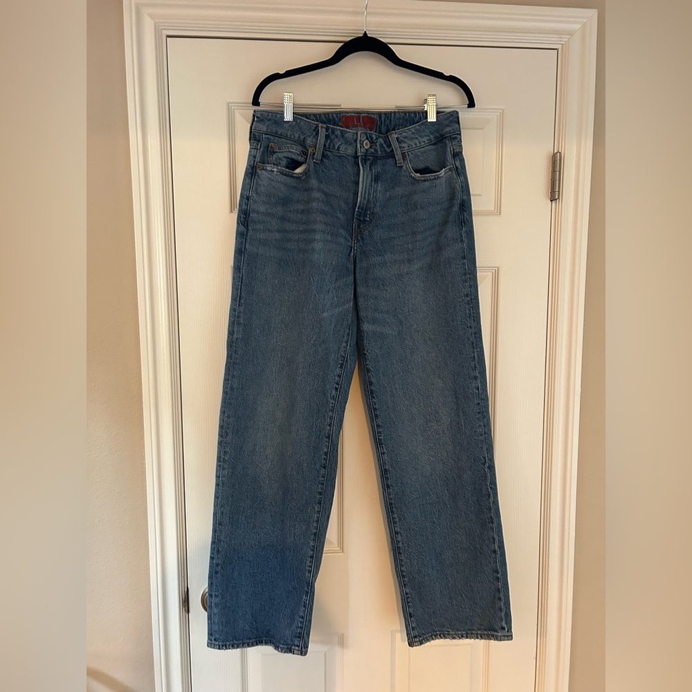 Lucky Brand Guns and Roses Relaxed Fit Jeans, EUC, size 29, inseam 31”. - Picture 4 of 10